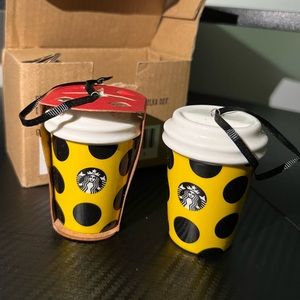 Starbucks ORNAMENT 2pcs
